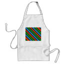 Search for green black stripe aprons Striped