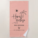 Search for wedding beach towels Bride