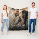 Search for wedding anniversary photo blankets Elegant