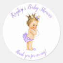 Search for vintage purple baby shower stickers Princess