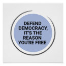 Search for defend posters Democracy