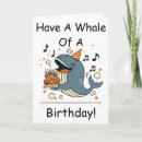 Search for whale birthday cards Cute