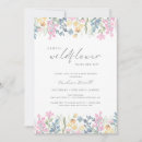 Search for wildflowers baby shower invitations Modern