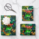 Search for dinosaurs wrapping paper Raptor