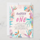 Search for tropical birthday invitations Colourful