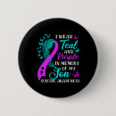Search for suicide awareness badges Teal