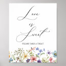 Search for love is sweet sign posters Bridal