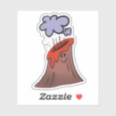 Search for erupting volcano stickers Volcanic