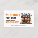 Search for scary business cards Black