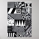 Search for black and white pattern posters Abstract