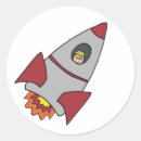 Search for space rocket stickers Astronaut