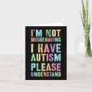 Search for disable cards invites Aspergers