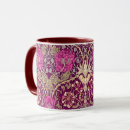Search for purple and cream mugs Flowers