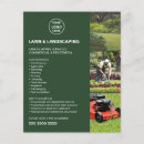Search for lawn mowing flyers Green