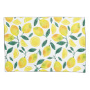 Search for watercolor pattern pillowcases Lemon