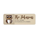 Search for with owl return address labels Cute