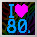 Search for i love the 80s posters Retro