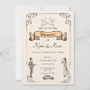 Search for time wedding invitations Black and white