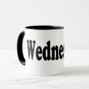 Search for wednesday mugs Weekday