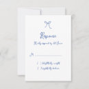 Search for bows rsvp cards Hand drawn bow