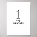 Search for one day at a time posters Quote