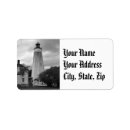 Search for shore return address labels Beach