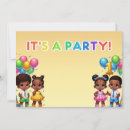 Search for cartoon graphics invitations For kids