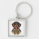Search for birthday card key rings Dachshund