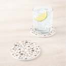 Search for brown and white patterns coasters Pink