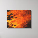 Search for fire canvas prints Orange