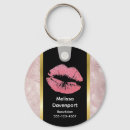 Search for glitter makeup key rings Rose gold