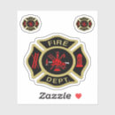 Search for fire logo stickers Volunteer