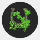 Search for lucky horseshoe stickers Green