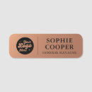Search for copper name tags Your logo here