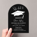 Search for she did it graduation invitations Elegant