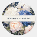 Search for blush navy blue wedding stickers Floral