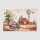 Search for red truck tissue paper Barn