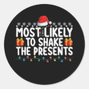 Search for shaking stickers Santa