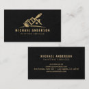 Search for house painter business cards Contractor