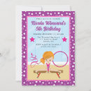 Search for gymnastics girl birthday invitations Kids