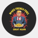 Search for french fry stickers Political