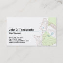 Search for topography business cards Professional