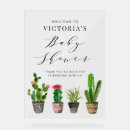Search for cactus baby shower signs Welcome