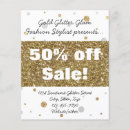 Search for gold foil flyers Modern
