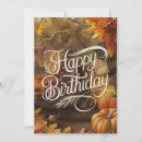 Search for forest birthday cards Autumn