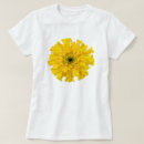 Search for marigold flower tshirts Yellow