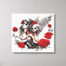 Search for skull and roses posters Wings