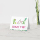 Search for llama thank you cards Baby shower