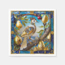 Search for 12 days of christmas napkins Pear tree