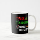 Search for naughty nice list mugs Funny